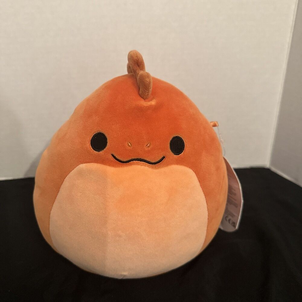 Squishmallow Elson Orange Eel 7.5" Sea Life Plush Kellytoy With Tags